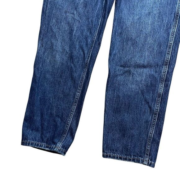SAINTS & HEARTS Kobe Utility Denim Jumpsuit Blue Size Small - Picture 11 of 13